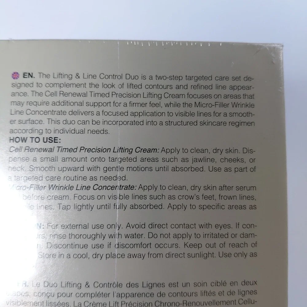Secret Collagen Lifting & Line Control Duo Anti Aging Skincare Set NEW
